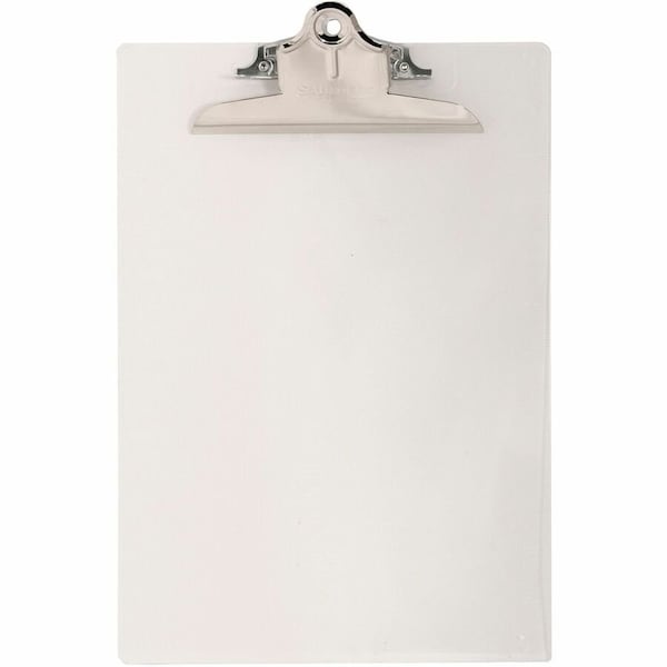 Saunders Mfg Saunders Transparent Clipboard with High Capacity Clip 21803 21803 - main