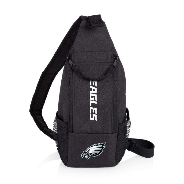 Picnic Time Family Of Brands Philadelphia Eagles - Strider Cooler Sling Bag, (Black) 759-00-179-244-2 - main