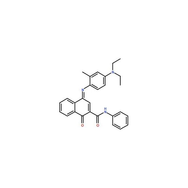 Ak Scientific 2-Phenylcarbamoyl-1, 4-naphthoquinone-4-(4-diethylamino-2-methylphenyl)imine (5g), CAS 102187-19-9 5782AL-5g - main