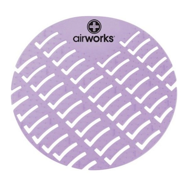 Hospeco AirWorks Deodorizing Urinal Screen, Clean Cotton - Box of 10 AWUS008-BX - main
