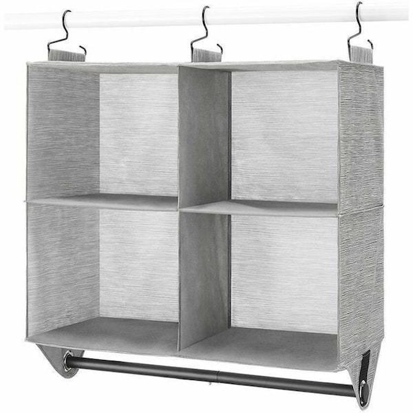 Whitmor CLOSET ORGANZ 4-SECTION 5455-10199 - main