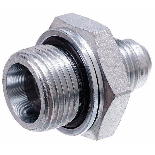 Gates Male DIN 24 Cone - Heavy Series to Male JIC 37 Flare Metric Conversion G63650-0806 - main