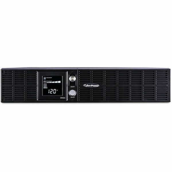 Cyberpower UPS System, Line Interactive, Out: 120 V AC In: 90 V AC, 140 V AC OR1500LCDRT2U - main