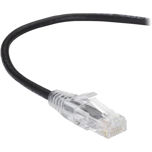 Black Box Slim-Net Cat6A 28-Awg 500-Mhz Stranded Ethernet Patch Cable - C6APC28-BK-07 - main