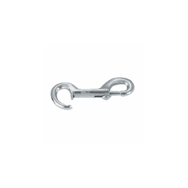 Campbell Snap Hook, Malleable Iron and Steel, Rigid Open Eye Bolt, 15/32 in Hook Opening, 4-1/4 in L, 100 lb 193-T7606031 - main