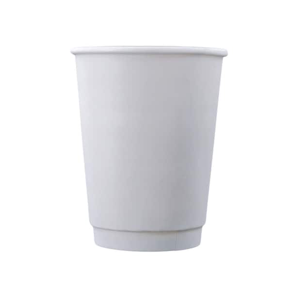 Rdi Double Wall Unwrapped 12oz White Cup 500cs, 500PK CP-DBU12-WHT - main