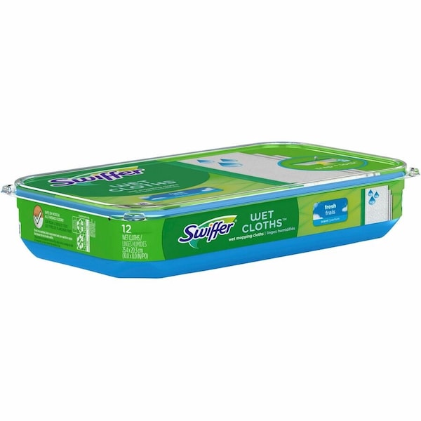 Swiffer Disposable Mop Pad, White, PK6 08622 - main