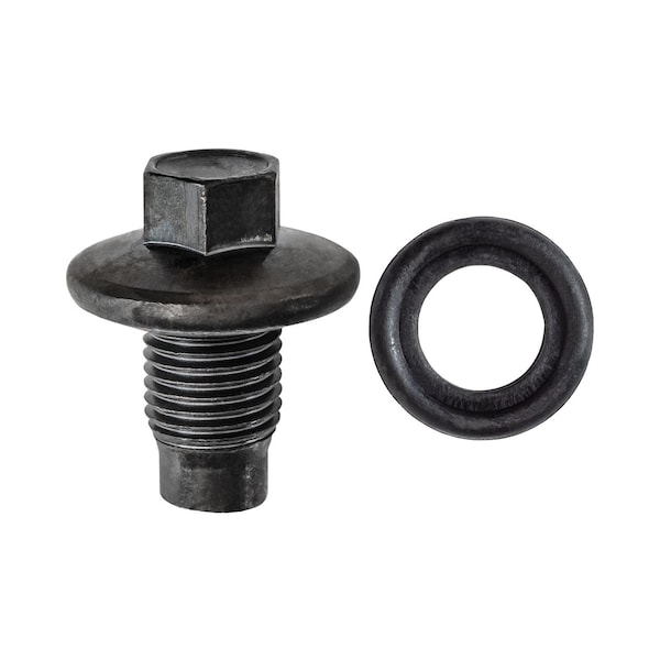 Auveco OIL DRAIN PLUG W/ RUBBER GASKET M14-1.5 THREAD, 2PK 19279 - main