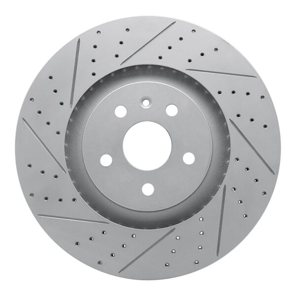 Dynamic Friction Co DFC Geoperformance Rotor - Drilled and Slotted 830-46029L - main