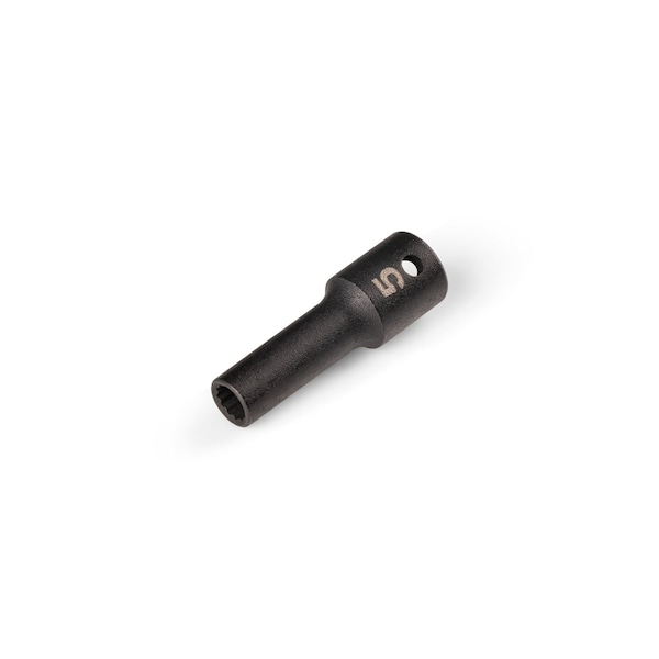 Tekton 1/4 Inch Drive x 5 mm Semi-Deep 12-Point Impact Socket SID04304 - main