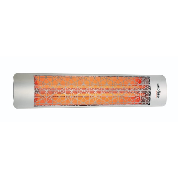 Eurofase SS 39in Dual Element 4000W 480V Heater, Stainless Steel, Astra Decor Plate EF40480S4 - main