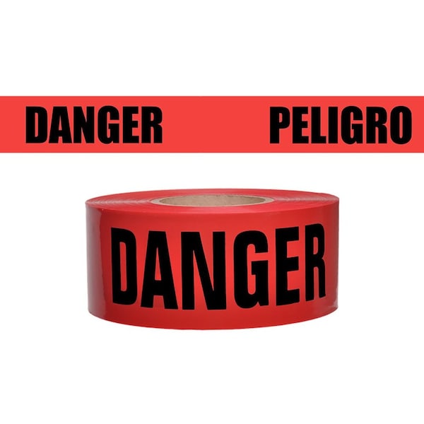 Nmc Danger Repulpable Barricade Tape PT16RT - main