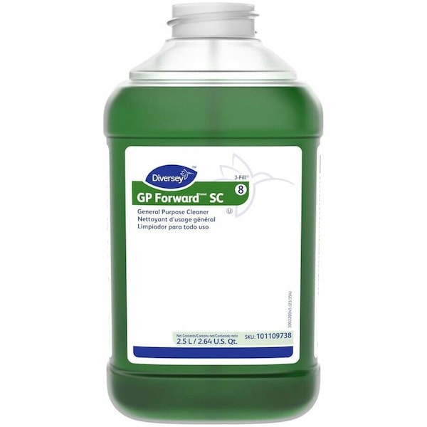 Diversey General Purpose Cleaner, 2.5L Bottle, 2 PK 101109738 - main