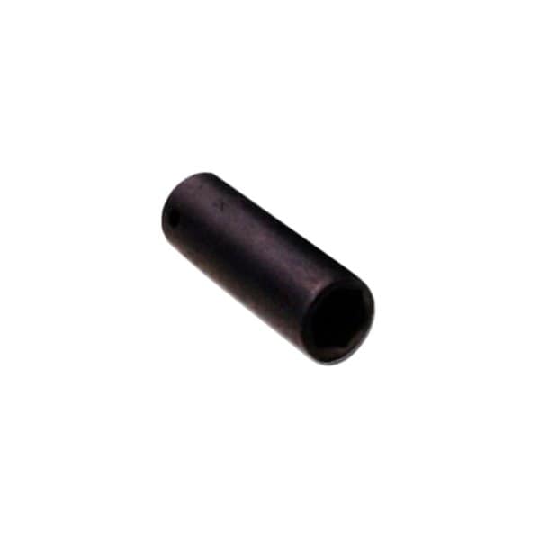 K-Tool International 3/4 in Drive Impact Socket Deep Socket, black oxide, SAE, 1-1/8in., 3-1/4in.L, Hex KTI-34236 - main