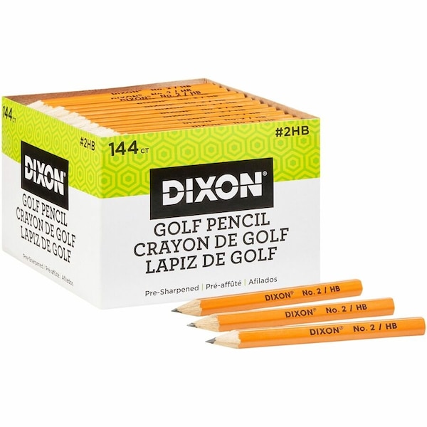 Dixon Ticonderoga Pencil, Golf, Yew, 144Ct 14998 - main