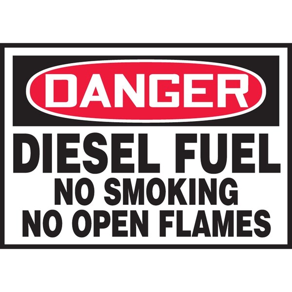 Accuform Danger Safety Label LCHL018VSP - main