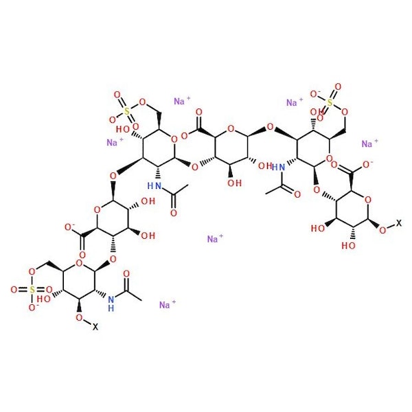 Ak Scientific Chondroitin 6-sulfate sodium salt (5g), CAS 12678-07-8 O696-5g - main