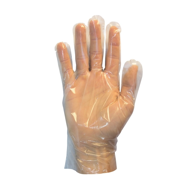 Safety Zone Polyethylene Gloves - Clear, Med - Case of 1000 GDCP-MD - main
