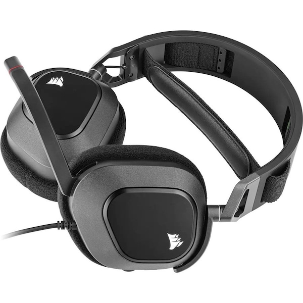 Corsair HS80 RGB USB Headset, Carbon - NA CA-9011237-NA - main