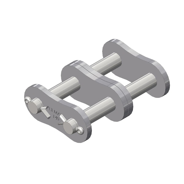 Senqcia Hi-Max Double Strand Cotter Pin Connecting Link, 140-2 chain, 1-3/4 P, 1/2 Dia Pin 140-2HMCL - main