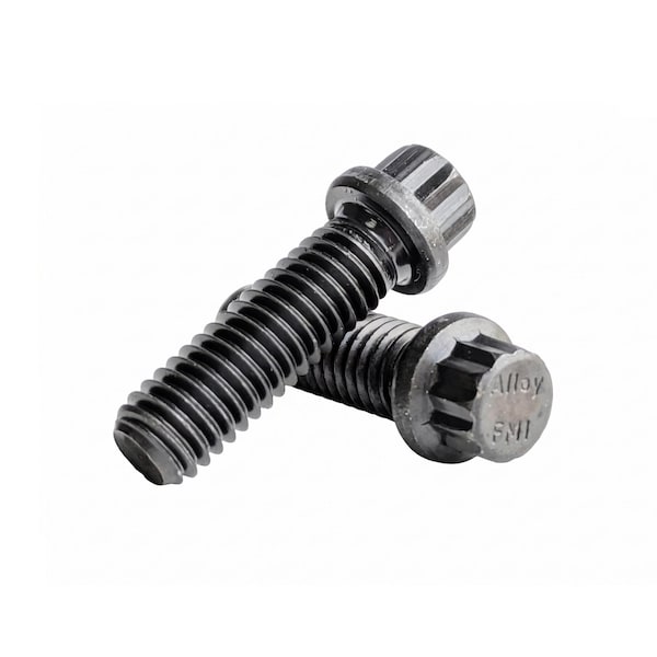 Zdb Industrial 3/4-10 x 3in 12-Point Flange Bolt, Furnace Black 10001186 - main