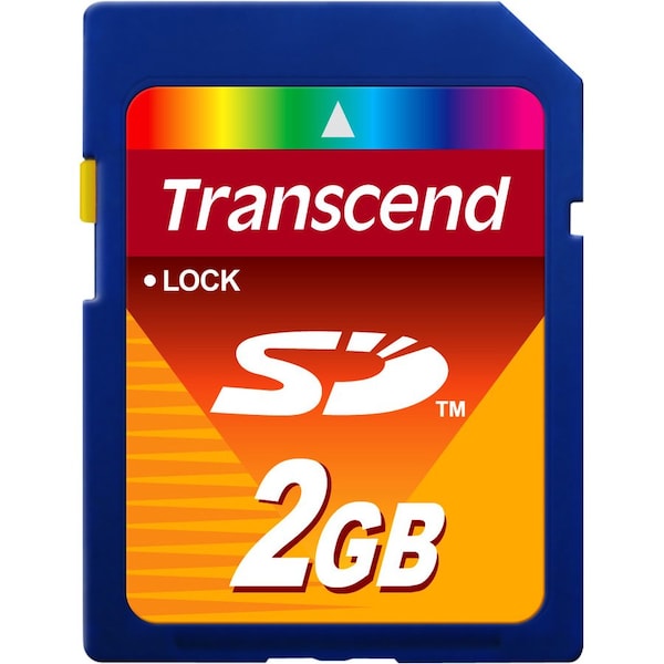 Transcend Information Transcend 2Gb Secure Digital Card Retail TS2GSDC - main