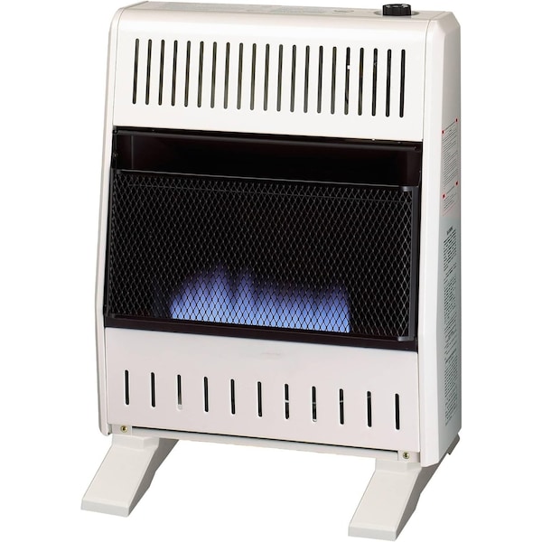 Procom Heating Liquid Propane Ventless Blue Flame Heater with Base Feet, 20,000 BTU, T-Stat Control ML200TBA-B - main
