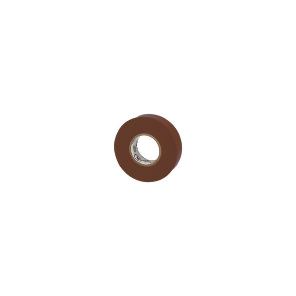 Cable Wholesale Warrior Wrap 7mil General Vinyl Electrical Tape Brown 0.75 inch x 60 ft 9001-22300 - main