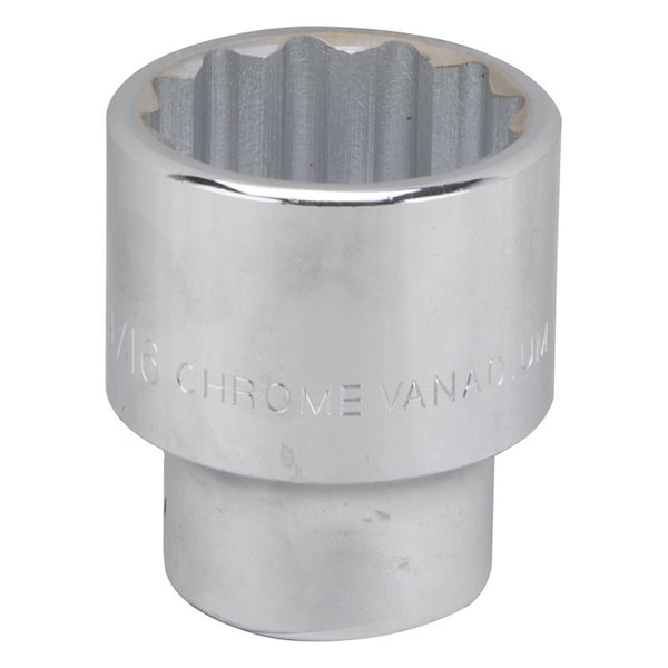 Vulcan Drive Socket, 1-9/16 in Socket, 3/4 in Drive, 12-Point, Chrome Vanadium Steel, Chrome MT-SS6050 - main