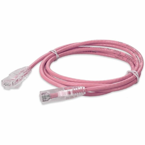Add-On 7FT RJ-45 M/M CAT6A PINK CU PATCH CBL ADD-7FSLCAT6A-PK - main