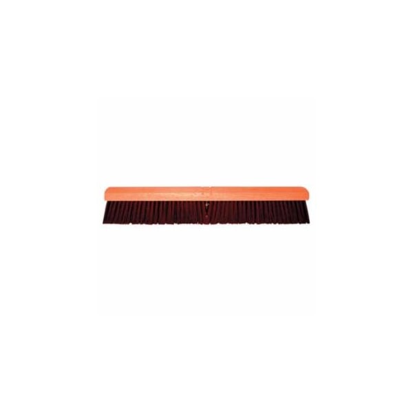 Magnolia Brush No. 22A Line Garage Brush, 24 in Hardwd Block, 3 in Trim L, Coarse Brown Plastic 455-2224-A - main