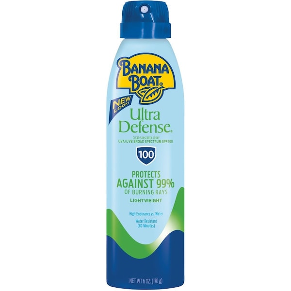 Banana Boat Ultra Defense SPF 100 Defense Sunscreen Spray 11042 - main