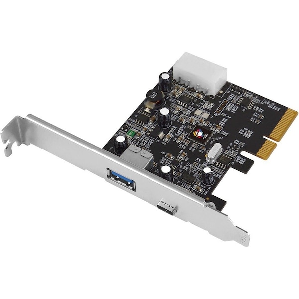 Siig Adds Two Usb 3.1 Ports One Type-A And One Type-C To Your Desktop JU-P20A12-S1 - main