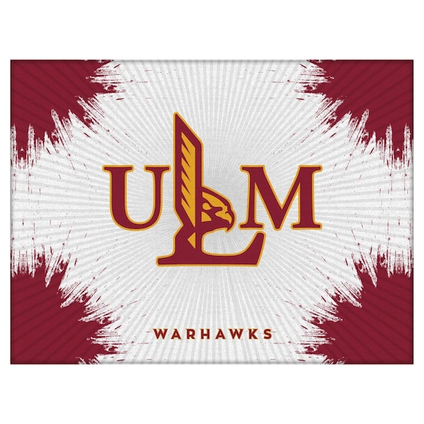 Holland Bar Stool Co University of Louisiana at Monroe 24"x32" Canvas Wall Art LCnvs2432LA-Mon - main