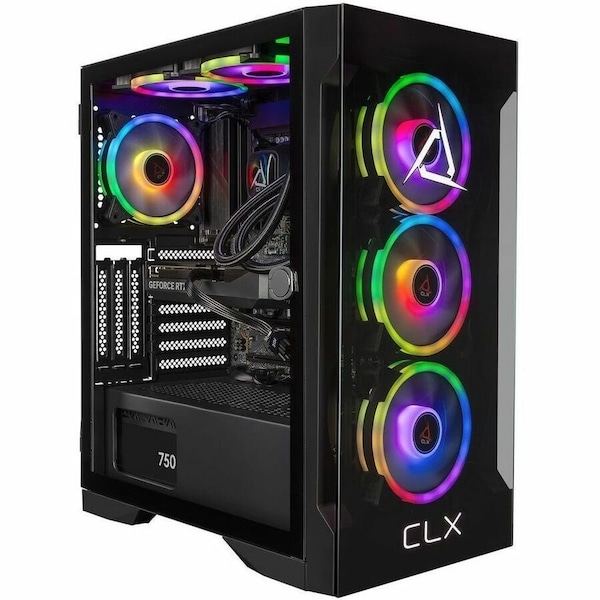 Clx Gaming Desktop Computer TGMSETRTU5505BM - main