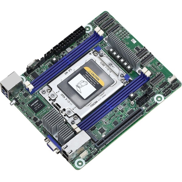 Asrock ROMED4ID-2T Desktop Motherboard - AMD Chipset - Socket SP3 - Proprietary Form Factor ROMED4ID-2T - main