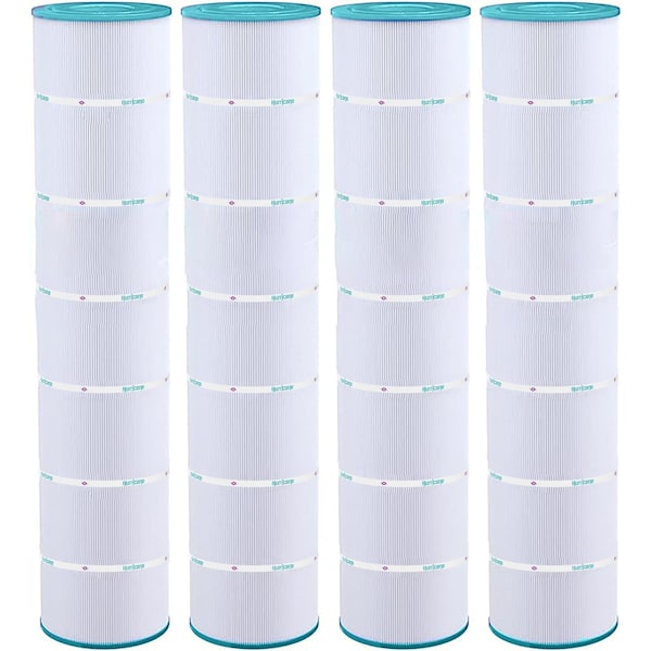 Hurricane Premium Pool Filter Cartridge - Replacement for Pleatco PA131, Unicel C-7494, 4PK HF7494-04 - main