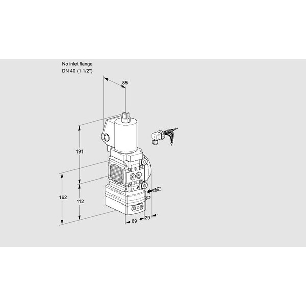 Honeywell Kromschroder VAG2-/40R/NWSLAE KS88019389 - main
