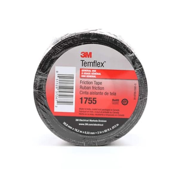 3M ., Temflex Cotton Friction Tape 1755, 30PK 7100016886 - main