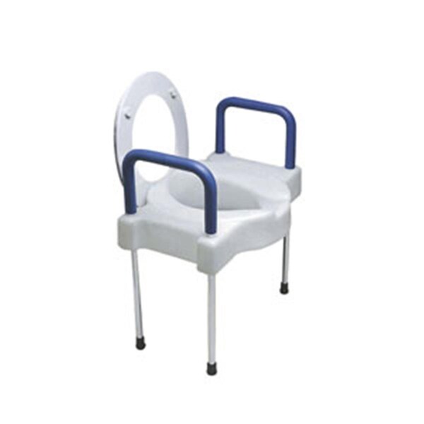 Betterbeds Extra Wide Tall-Ette Elevated Toilet Seat With Legs BE482452 - main