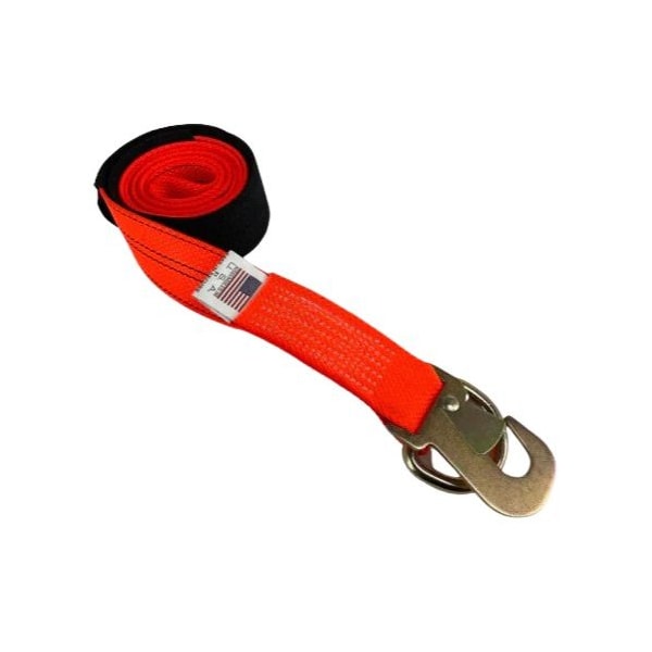 Safe N Secure safensecure/2x8/WheelLiftStrapw/FlatSnapHook&DRing TOW-100FSHWDRCSL-DW - main
