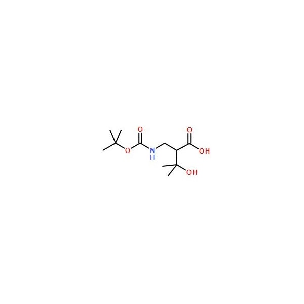Ak Scientific N-Boc-2-aminomethyl-3-hydroxy-3-methylbutanoic acid (100mg), CAS 1233513-26-2 TMBTV02-100mg - main