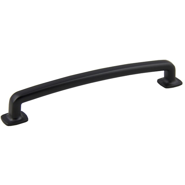 Pride Industrial 7in Vail Cabinet Pull with 6-3/10in Center to Center Matte Black Finish P86375BK - main