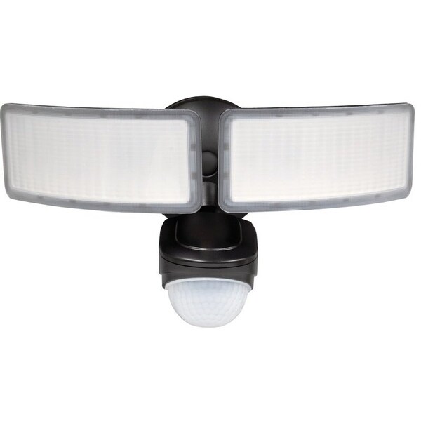 Powerzone O-OV-2200M-PB Security Light, LED Lamp, 22 W, 110/240 V, 2200 Lumens O-TX-OV-2400MB - main
