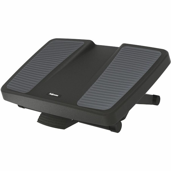 Fellowes Footrest, Free Floating, HPS Black/Gray 8067001 - main