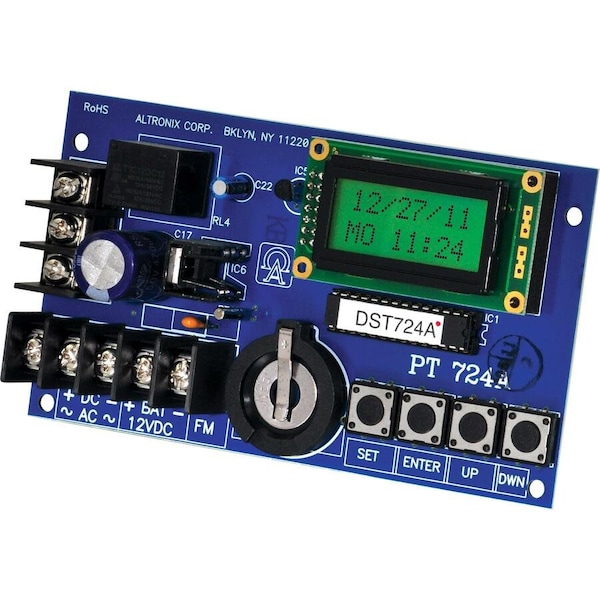 Altronix Timer- Annual Event 1Ch 365 Day/24 Hr. PT724A - main