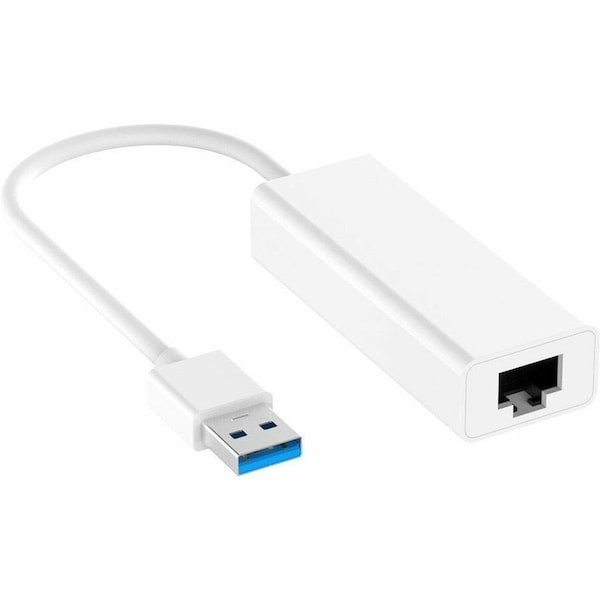 Axiom USB-A 3.0 MALE TO GIGABIT ETHERNET RJ45 FEMALE ADAPTER - BLAC USBAMRJ45FK-AX - main