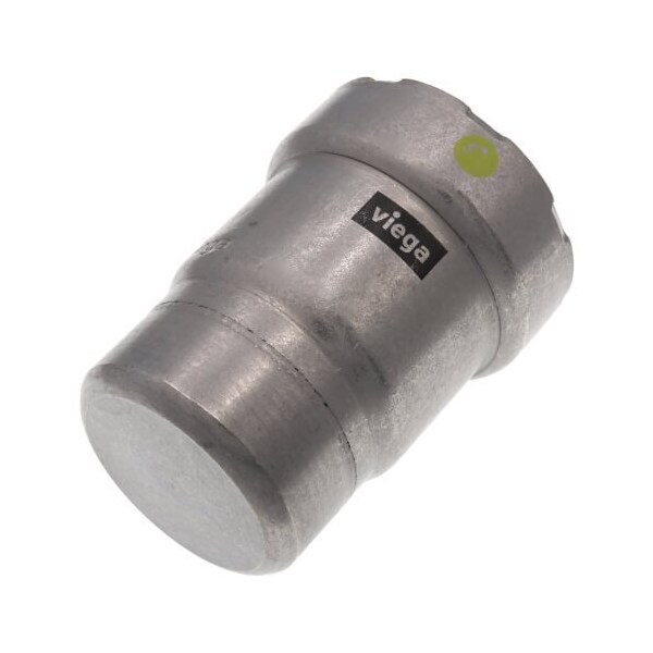 Viega MegaPressG cap P 1.25 carbon steel zinc-nickel coating 25746 - main