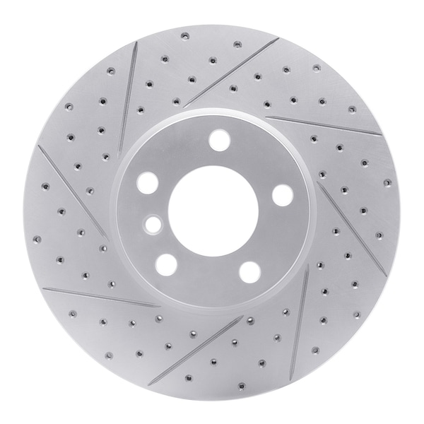 Dynamic Friction Co DFC Geoperformance Rotor - Drilled and Slotted 830-31144L - main