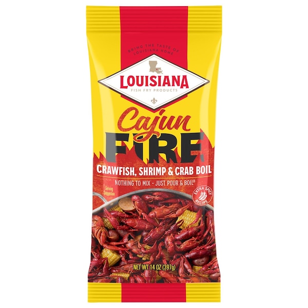 Louisiana Fish Fry Seafood Boil - Cajun Fire Seafood Seasoning 14 oz 57 - main